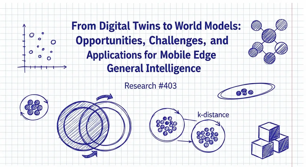 מתאומים דיגיטליים ל-World Models: הזדמנויות, אתגרים ויישומים עבור בינה כללית בקצה הנייד (Mobile Edge General Intelligence)